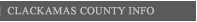 Clackamas County Information