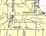 CPO Boring Village Boundary Map